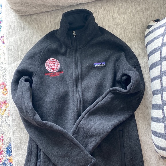 Patagonia | Jackets u0026 Coats | Brand New Boston College Nursing Embroidered  Patagonia Full Zip | Poshmark